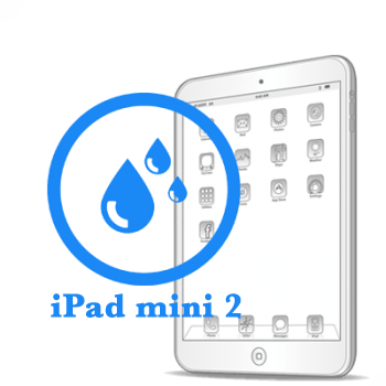 Ремонт Ремонт iPad iPad Mini 2 (2013) Чистка iPad mini Retina после попадания воды