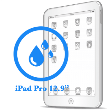 iPad Pro - Чистка 12.9ᐥ после попадания влаги