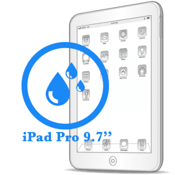 iPad Pro 9.7ᐥ Чистка  после попадания влаги