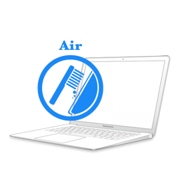 Ремонт Ремонт iMac и MacBook Профилактика: чистка и замена термопасты MacBook Air 2010-2017 Профилактика 
