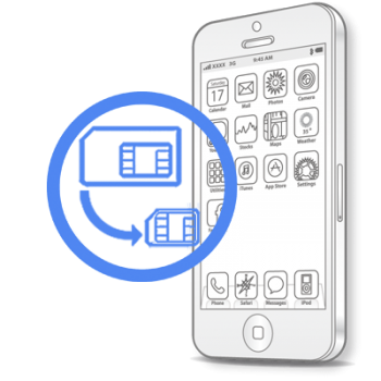 iPhone 5 - Обрізка сім-карти під Nano-Sim