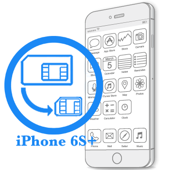 iPhone 6S Plus - Обрезка сим-карты под Nano-Sim