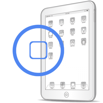 Ремонт кнопки Home в iPad 2