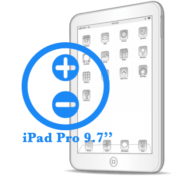 Ремонт Ремонт iPad iPad Pro 9.7ᐥ Ремонт кнопок гучності 