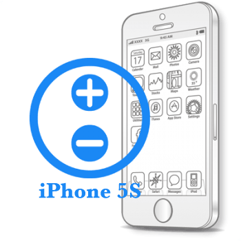 Ремонт Заміна кнопок управління гучністю iPhone 5S Ремонт кнопок гучності 