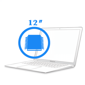 Ремонт Ремонт iMac и MacBook МacBook 12ᐥ Восстановление работы процессора 