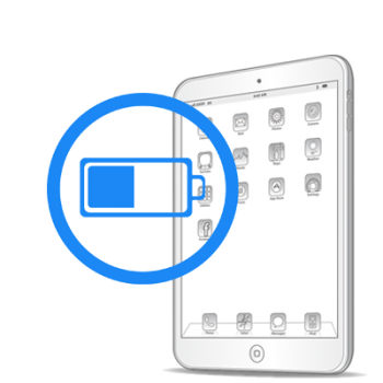 Замена батареи (аккумулятора) iPad mini Retina