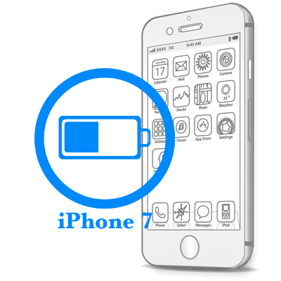 Ремонт Замена батареи iPhone iPhone 7 Замена батареи (аккумулятора) 