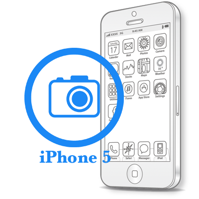 iPhone 5 Замена передней (фронтальной) камеры 