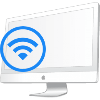 Ремонт Ремонт iMac и MacBook iMac 21.5" (A1311) и 27" (A1312) 2009-2011 Замена карты Wi-Fi на iMac A1311 A1312