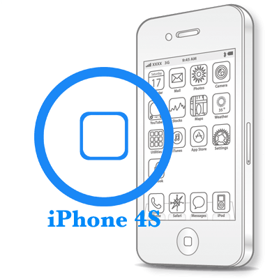 iPhone 4S - Замена кнопки Home в