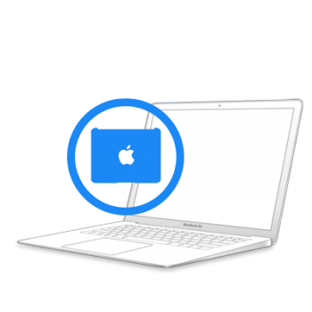 Замена крышки шарнира MacBook Air