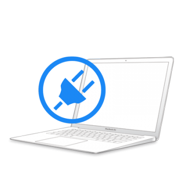 Замена платы MagSafe на MacBook Air