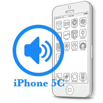 iPhone 5C Замена полифонического динамика 