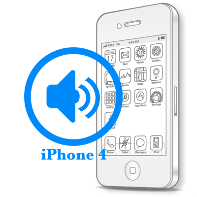 Ремонт iPhone 4 Заміна поліфонічного динаміка 