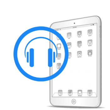Замена разъёма для наушников (аудиоджека) iPad mini