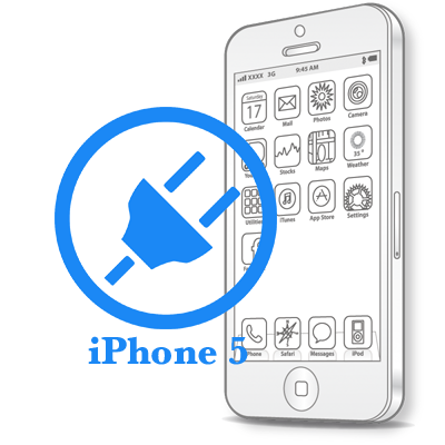 Ремонт Заміна гнізда зарядки (шлейфу синхронізації) iPhone iPhone 5 Заміна роз'єму (гнізда) зарядки та синхронізації 