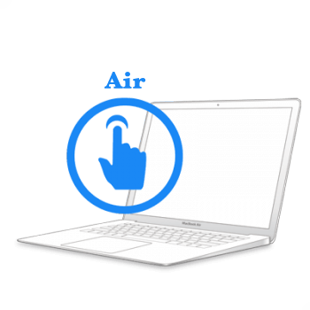 Ремонт Ремонт iMac и MacBook Замена TouchPad / TrackPad на MacBook MacBook Air 2010-2017 Замена шлейфа тачпада на 