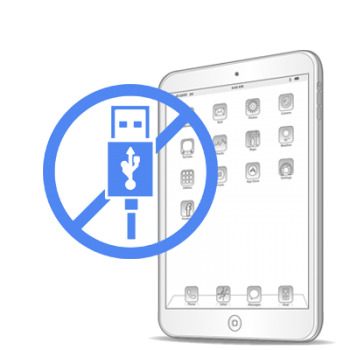 Замена USB контролера iPad mini Retina