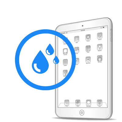 Чистка iPad Pro 10.5'' после попадания влаги