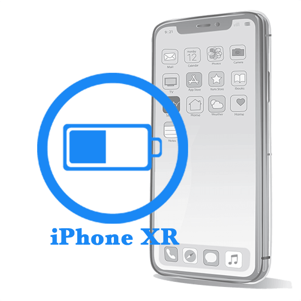 Ремонт iPhone XR Замена батареи (аккумулятора) 