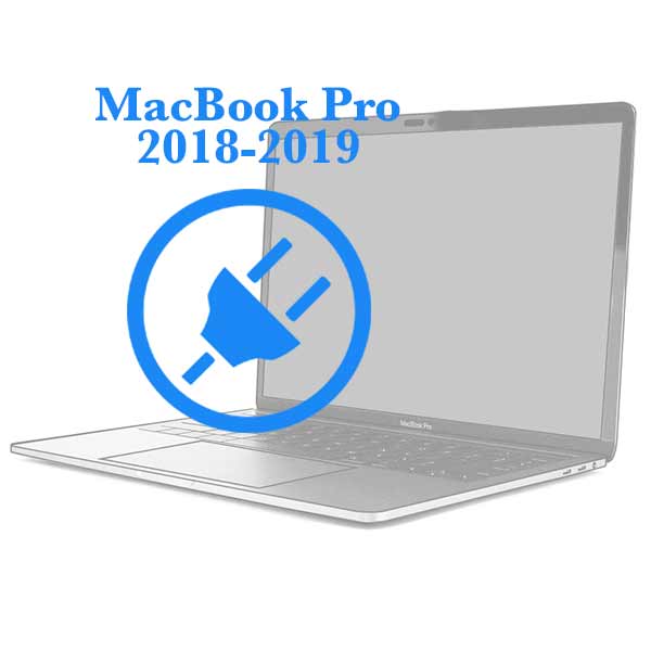 MacBook Pro - Ремонт разъема (гнезда) зарядки  Retina 2018-2019 13ᐥ и 15ᐥ