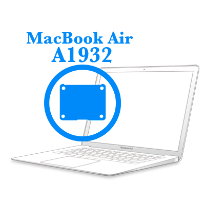 Ремонт Ремонт iMac и MacBook MacBook Air 2018-2020 Замена ножек нижней крышки 
