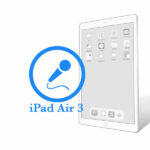 Замена микрофона iPad Air 3