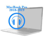 Замена аудіо-роз’єму на MacBook Pro Retina 2018-2019 13ᐥ та 15ᐥ