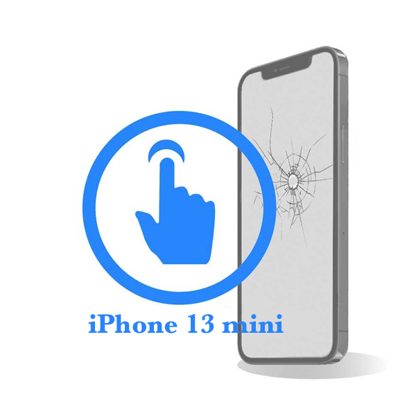 - Заміна скла екрану з тачскріномiPhone 13 Mini