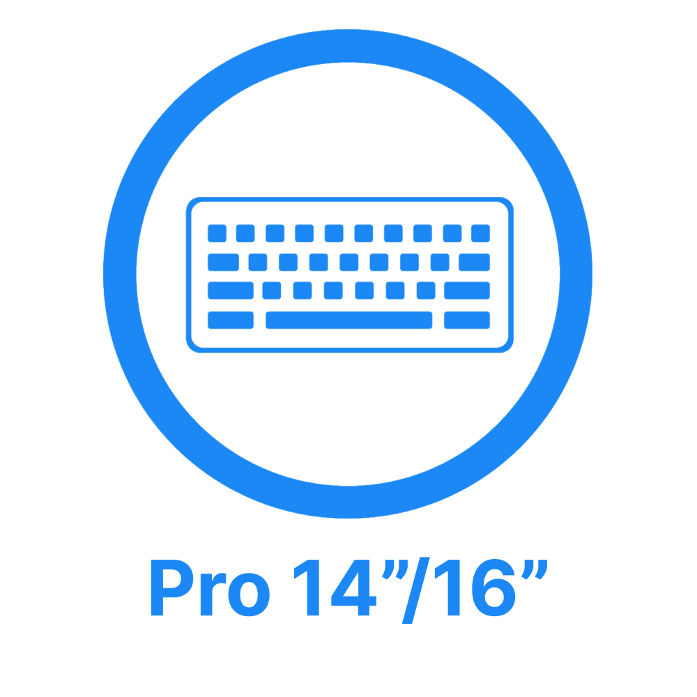 Заміна клавіатури на MacBook Pro Retina 14ᐥ 16ᐥ 2021-2024