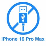 Замена гнезда зарядки (шлейфа синхронизации) iPhone 16 Pro Max шлейфа с разъёмом (гнездом) и синхронизации 